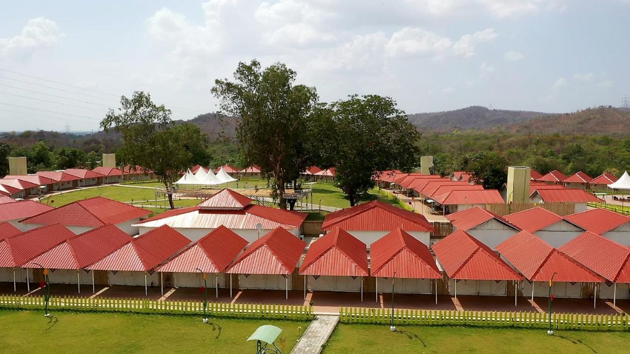 Praveg Tent City Narmada, Statue Of Unity Kevadia Bagian luar foto