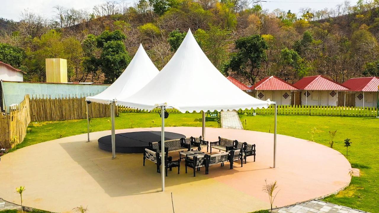 Praveg Tent City Narmada, Statue Of Unity Kevadia Bagian luar foto