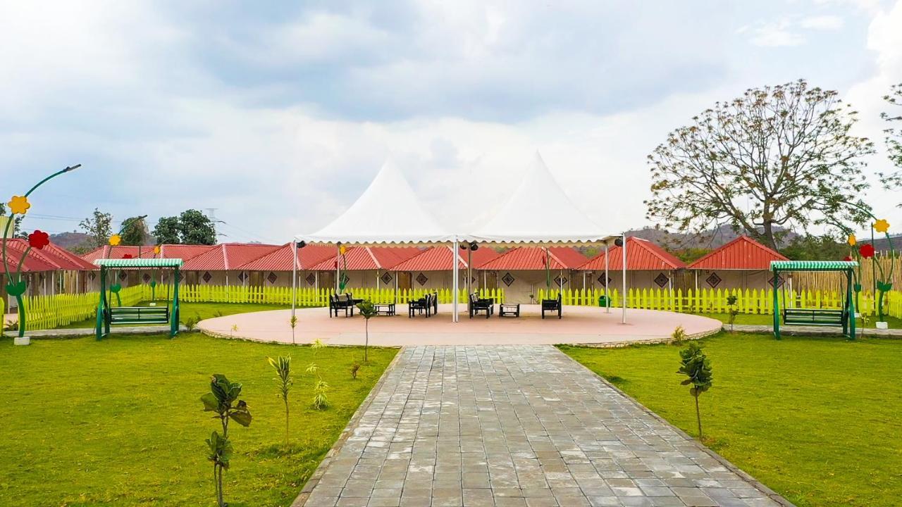 Praveg Tent City Narmada, Statue Of Unity Kevadia Bagian luar foto