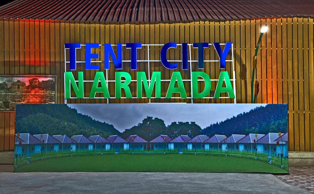 Praveg Tent City Narmada, Statue Of Unity Kevadia Bagian luar foto