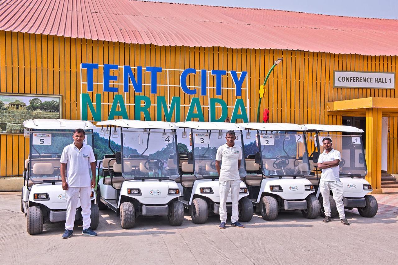 Praveg Tent City Narmada, Statue Of Unity Kevadia Bagian luar foto