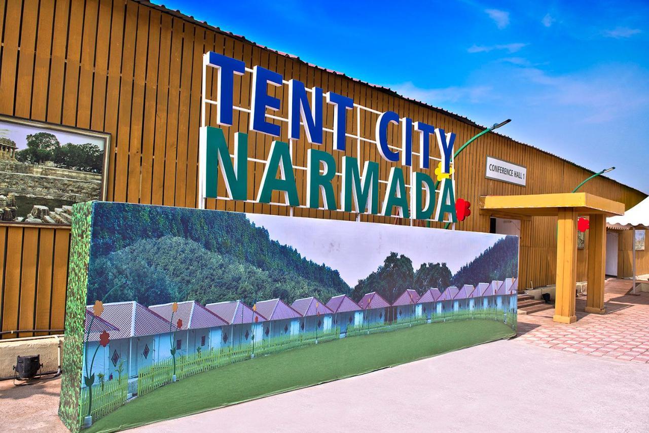 Praveg Tent City Narmada, Statue Of Unity Kevadia Bagian luar foto