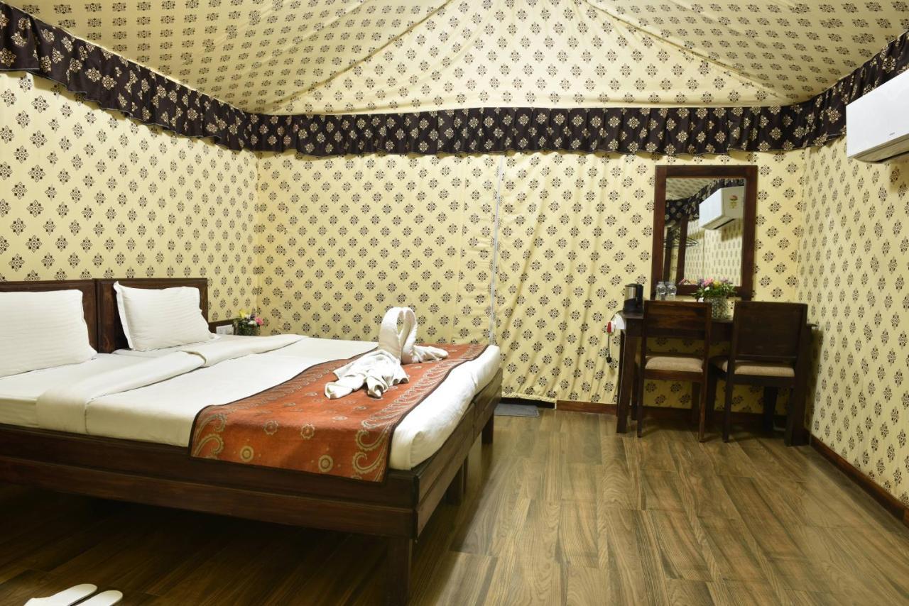 Praveg Tent City Narmada, Statue Of Unity Kevadia Bagian luar foto